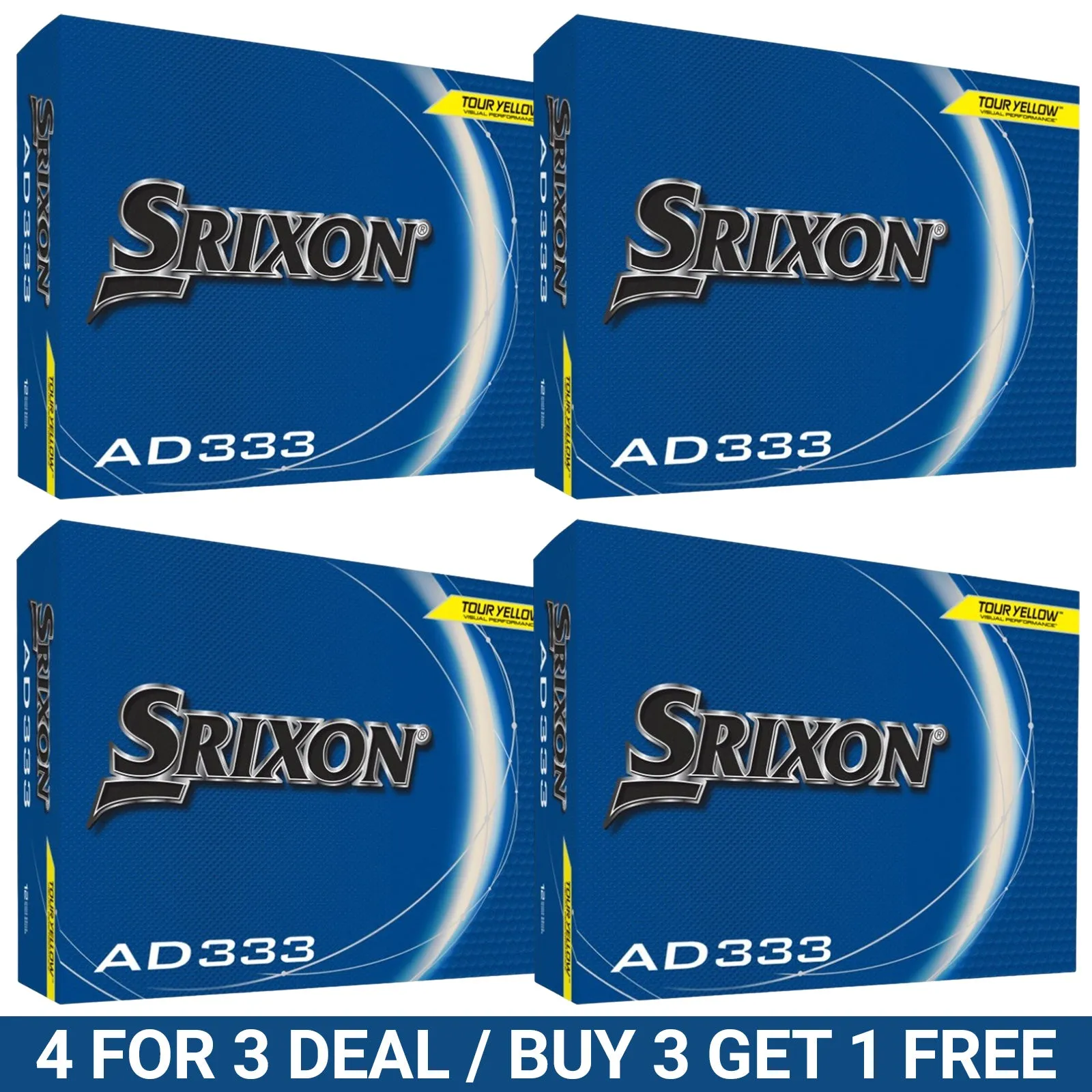 2024 Srixon AD333 Golf Balls - 4 FOR 3 DEAL