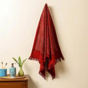 Ajrakh Block Printed Handloom Cotton Towel