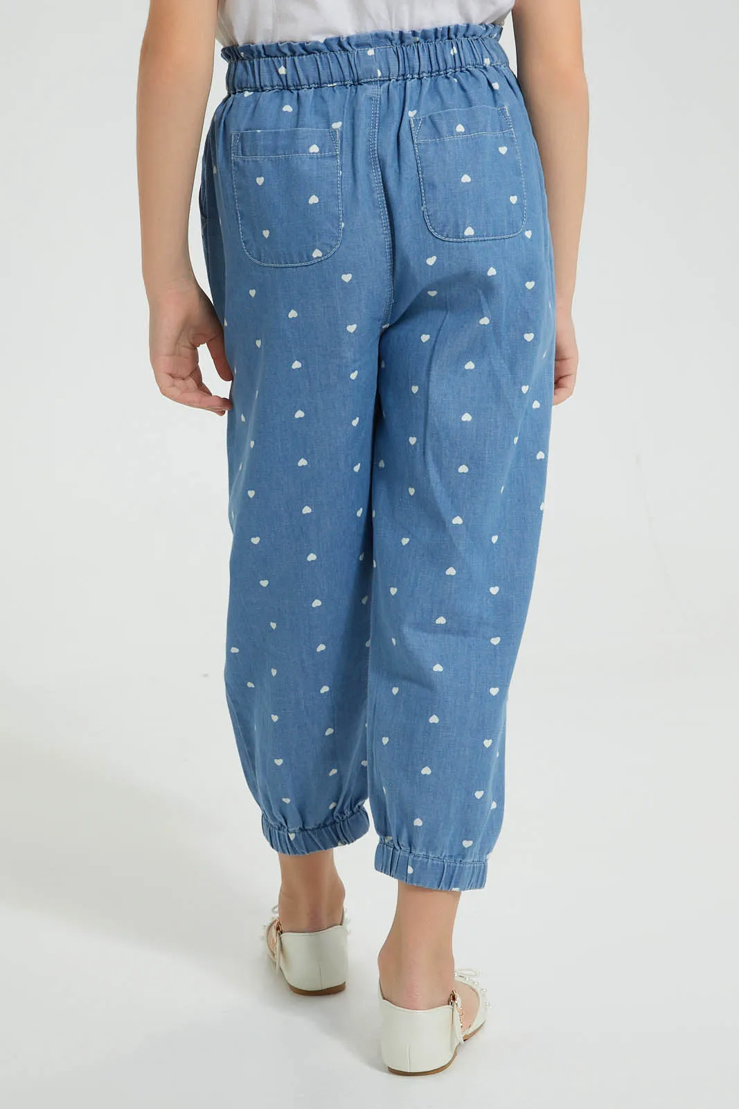 Blue Polka Dot Jean