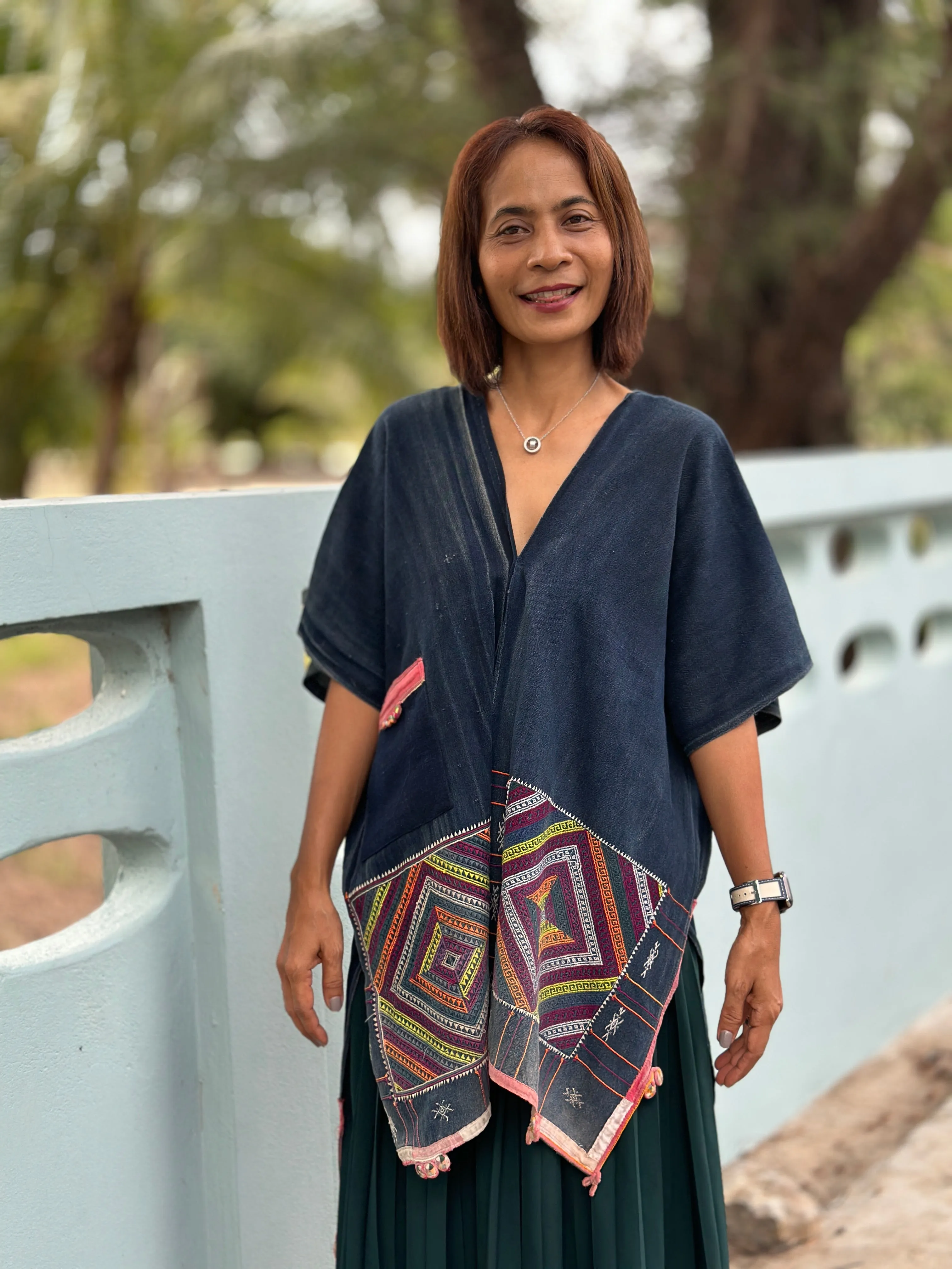 Boho kaftan top