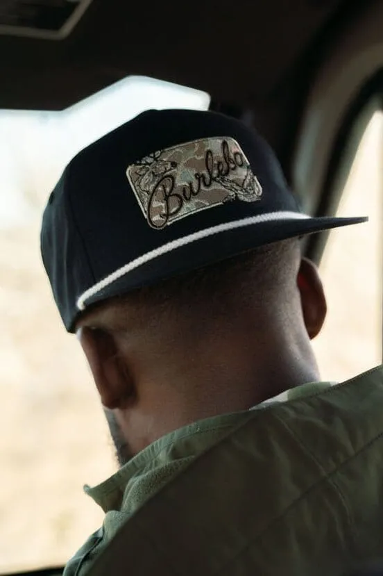 Cap - Camo Patch - Black