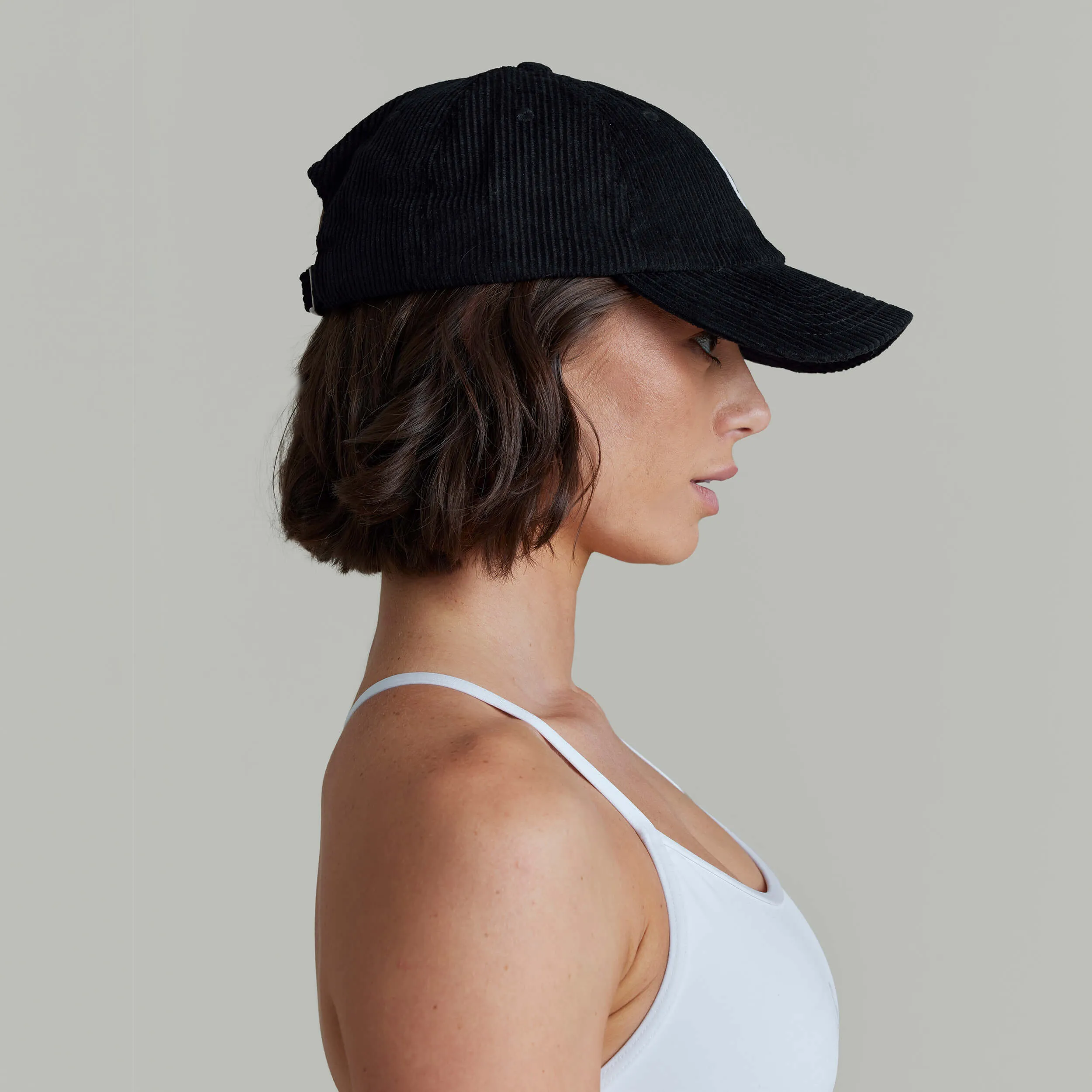 CLQ Cord Cap Black