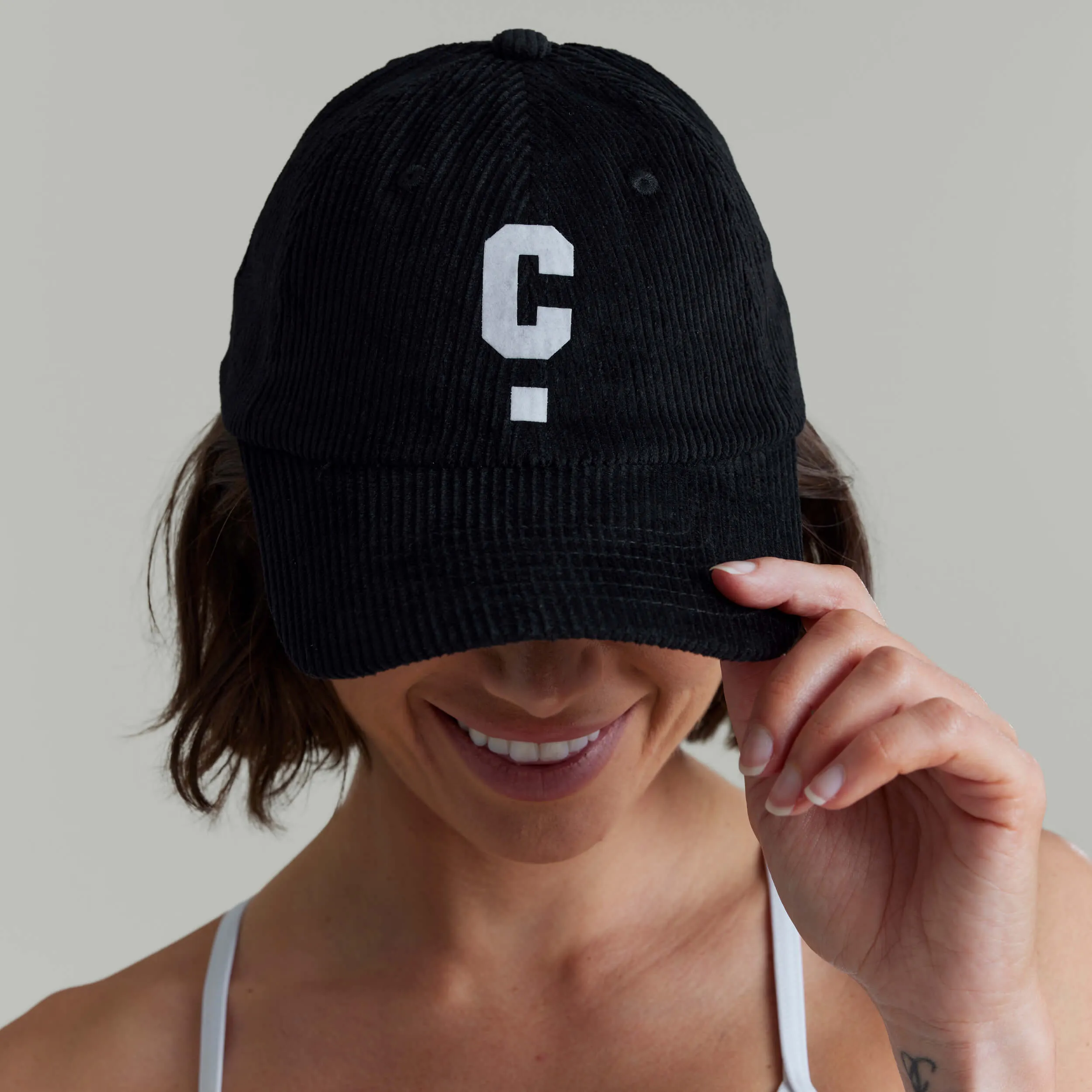 CLQ Cord Cap Black