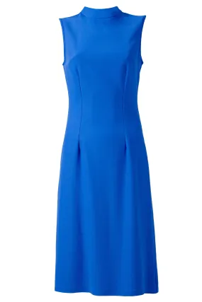 Electrified Blue Midi Dress