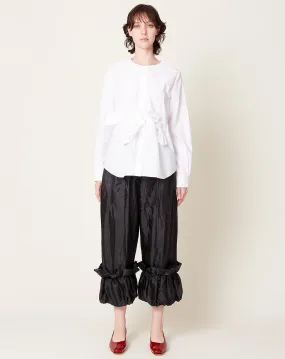 Frill Pant in Black