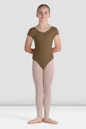 Girls Piper Cap Sleeve Leotard