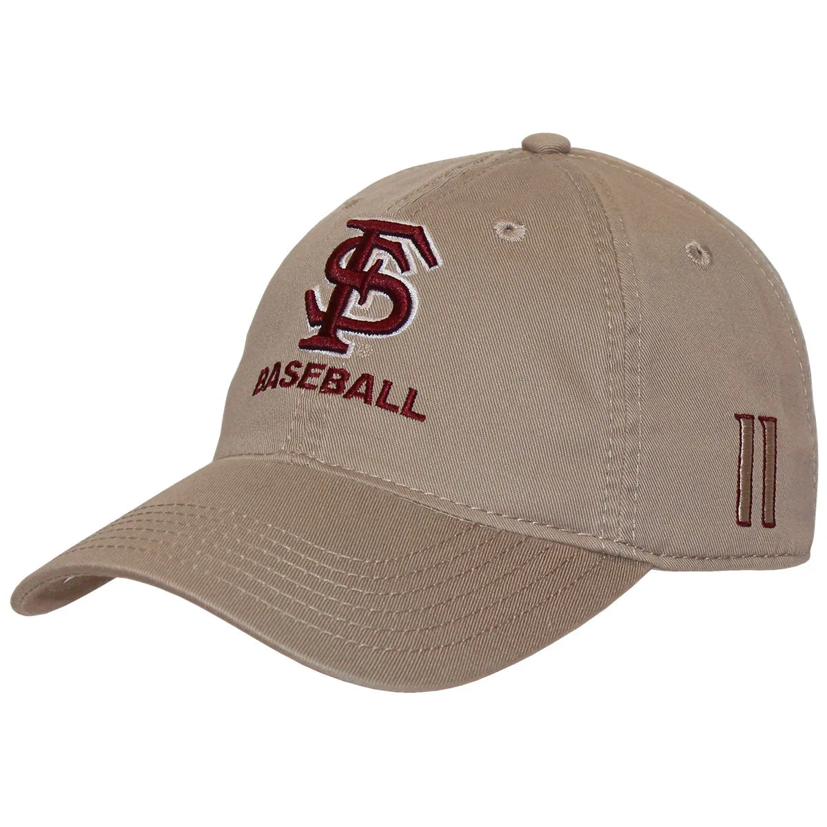 Legacy FS Baseball/ #11 Design Adjustable Twill Cap - Antique Gold