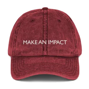 Make an Impact Vintage Cap